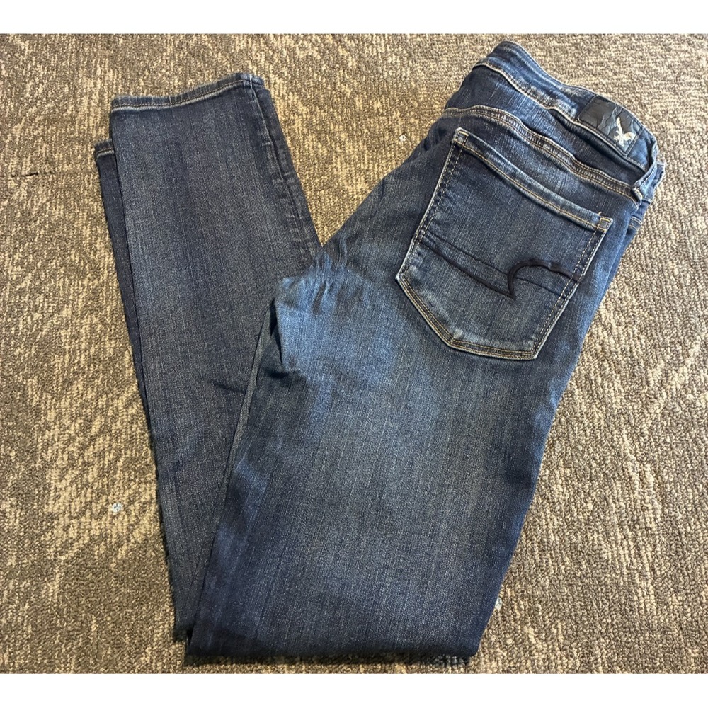 American Eagle Skinny Jeans Women's Dark Wash Size 8